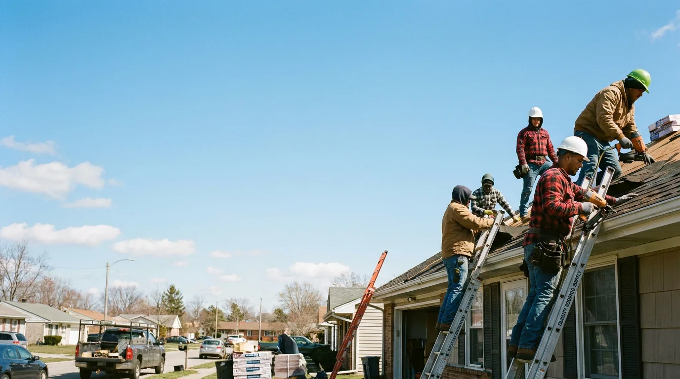 Roofing in Tinley Park, IL near me